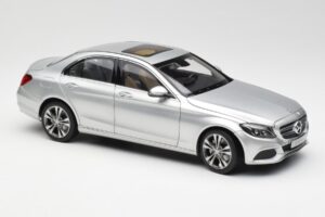 Mercedes C-Class W205 Iridium Silber Metallic Norev 1:18 B66960253 Metall – Bild 6 von 8
