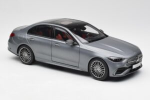 Mercedes C-Class W206 Designo Selenite Grau Magno NZG 1:18 B66960638 Metall – Bild 6 von 8