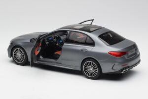 Mercedes C-Class W206 Designo Selenite Grau Magno NZG 1:18 B66960638 Metall – Bild 7 von 8