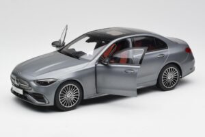 Mercedes C-Class W206 Designo Selenite Grau Magno NZG 1:18 B66960638 Metall – Bild 8 von 8