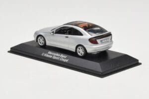 Mercedes C-Class W203 Sport Coupe Silber Minichamps 1:43 B66961916 Metall – Bild 3 von 4