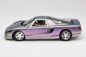 Mercedes C112 Lila Guiloy 1:18 GI001 Metall – Bild 4 von 8