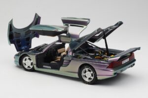 Mercedes C112 Lila Guiloy 1:18 GI001 Metall – Bild 5 von 8