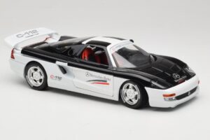 Mercedes C112 Sport Weiss & Schwarz Guiloy 1:18 68521 Metall – Bild 6 von 8