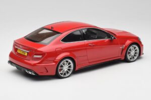 Mercedes AMG C63 W204 Rot 2nd Choice GT Spirit 1:18 GT065-D1 Resin – Bild 2 von 6