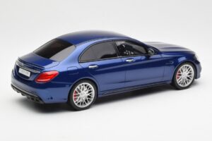 Mercedes AMG C63 S W205 Blau GT Spirit 1:18 ZM044 Resin – Bild 2 von 6