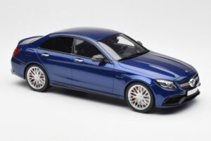 Mercedes AMG C63 S W205 Blau GT Spirit 1:18 ZM044 Resin – Bild 4 von 6