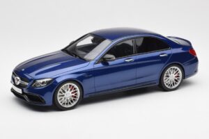 Mercedes AMG C63 S W205 Blau GT Spirit 1:18 ZM044 Resin