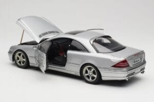 Mercedes CL500 C215 Lorinser Silver Metallic AUTOart 1:18 70121 Metall – Bild 5 von 8