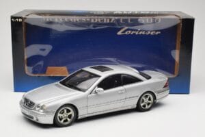 Mercedes CL500 C215 Lorinser Silver Metallic AUTOart 1:18 70121 Metall – Bild 8 von 8