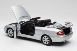 Mercedes CLK 500 Cabriolet Elegance A209 Silber Kyosho 1:18 B66962172 Metall – Bild 5 von 8