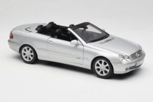 Mercedes CLK 500 Cabriolet Elegance A209 Silber Kyosho 1:18 B66962172 Metall – Bild 6 von 8
