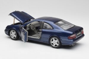 Mercedes CLK 55 AMG C209 Blau Metallic Anson 1:18 30343 Metall – Bild 5 von 8