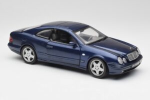 Mercedes CLK 55 AMG C209 Blau Metallic Anson 1:18 30343 Metall – Bild 6 von 8