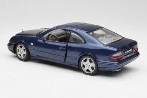 Mercedes CLK 55 AMG C209 Blau Metallic Anson 1:18 30343 Metall – Bild 7 von 8