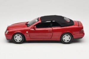 Mercedes CLK A208 Cabriolet Rot Anson 1:18 30338 Metall – Bild 4 von 8
