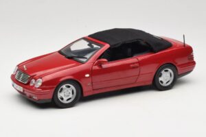 Mercedes CLK A208 Cabriolet Rot Anson 1:18 30338 Metall
