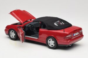 Mercedes CLK A208 Cabriolet Rot Anson 1:18 30338 Metall – Bild 5 von 8