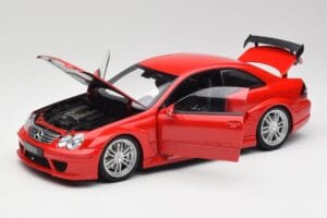 Mercedes CLK DTM AMG C209 Mars Rot Kyosho 1:18 08461R Metall – Bild 2 von 8