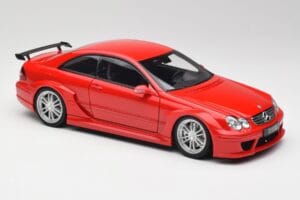 Mercedes CLK DTM AMG C209 Mars Rot Kyosho 1:18 08461R Metall – Bild 6 von 8
