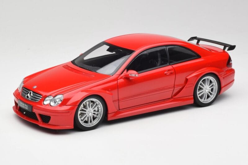 Mercedes CLK DTM AMG C209 Mars Rot Kyosho 1:18 08461R Metall