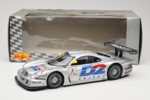 Mercedes CLK LM GT1 #1 AMG Mercedes K. Ludwig / R. Zonta FIA GT Championship 1998 Maisto 1:18 56053 Metall – Bild 8 von 8