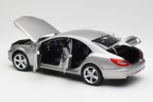 Mercedes CLS C218 Designo Alubeam Titanium Norev 1:18 B66961298 Metall – Bild 5 von 8