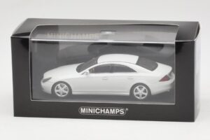 Mercedes CLS-Class C219 Linea Weiss Minichamps 1:43 436034300 Metall – Bild 4 von 4