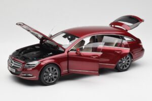 Mercedes CLS Shooting Brake X218 Thulite Rot Norev 1:18 B66960116 Metall – Bild 2 von 8