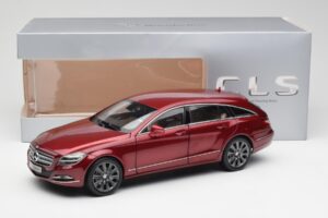 Mercedes CLS Shooting Brake X218 Thulite Rot Norev 1:18 B66960116 Metall – Bild 8 von 8