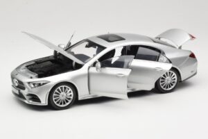 Mercedes CLS C257 Silber Norev 1:18 183489 Metall – Bild 2 von 8