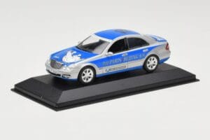 Mercedes E-Class W211 #19 Team Michelin Paris-Beijing 2006 Replacement Box Minichamps 1:43 B66962269-R Metall – Bild 2 von 4