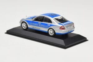 Mercedes E-Class W211 #19 Team Michelin Paris-Beijing 2006 Replacement Box Minichamps 1:43 B66962269-R Metall – Bild 3 von 4