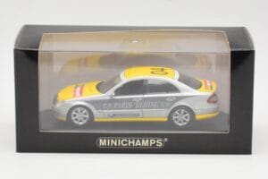 Mercedes E-Class W211 #4 Team ADAC Paris-Beijing 2006 Replacement Box Minichamps 1:43 B66962260-R Metall – Bild 4 von 4