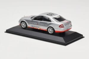 Mercedes E-Class W211 #7 Team AutoBild Paris-Beijing 2006 Replacement Box Minichamps 1:43 MB001 Metall – Bild 3 von 4