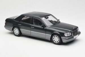 Mercedes E320 W124 Nautik Blau Metallic Dealer Edition AUTOart 1:18 B66040508 Metall – Bild 6 von 8