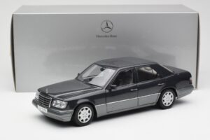 Mercedes E320 W124 Nautik Blau Metallic Dealer Edition AUTOart 1:18 B66040508 Metall – Bild 8 von 8