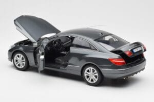 Mercedes E500 C207 Coupe Tenoric Grau Norev 1:18 183540 Metall – Bild 5 von 8