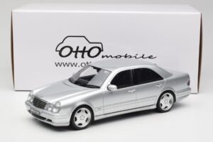 Mercedes E55 AMG W210 Brilliant Silver Otto 1:18 OT459 Resin – Bild 6 von 6