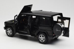 Mercedes G 500 W463 Schwarz Dealer Edition AUTOart 1:18 B66962143 Metall – Bild 5 von 8