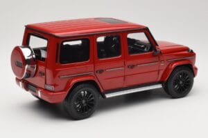 Mercedes G 500 W463 Rot Minichamps 1:18 110037101 Metall – Bild 3 von 8