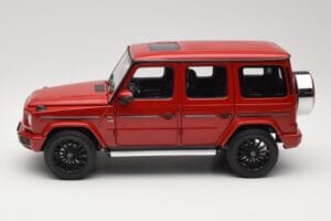 Mercedes G 500 W463 Rot Minichamps 1:18 110037101 Metall – Bild 4 von 8
