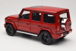 Mercedes G 500 W463 Rot Minichamps 1:18 110037101 Metall – Bild 7 von 8