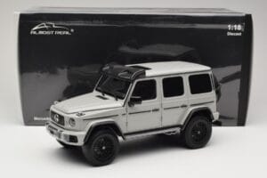 Mercedes G 63 AMG 4x4 Squared Arabian Grey Almost Real 1:18 820829 Metall – Bild 8 von 8