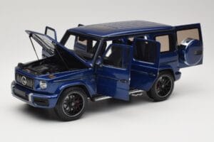 Mercedes G 63 AMG W463 Blue Metallic Minichamps 1:18 110037061 Metall – Bild 2 von 8