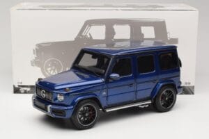Mercedes G 63 AMG W463 Blue Metallic Minichamps 1:18 110037061 Metall – Bild 8 von 8