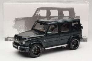 Mercedes G 63 AMG W463 Green Metallic Minichamps 1:18 110037066 Metall – Bild 8 von 8