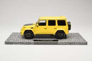 Mercedes Brabus 850 6.0 Widestar G63 W463 Electric Beam Yellow Minichamps 1:18 107032402 Metall – Bild 3 von 6