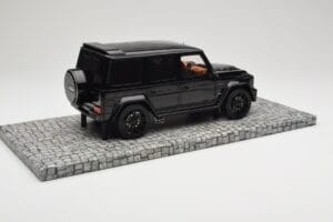 Mercedes Brabus 850 6.0 Widestar G63 W463 Obsidian Black Metallic Minichamps 1:18 107032400 Metall – Bild 2 von 6