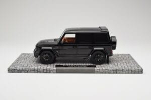 Mercedes Brabus 850 6.0 Widestar G63 W463 Obsidian Black Metallic Minichamps 1:18 107032400 Metall – Bild 3 von 6